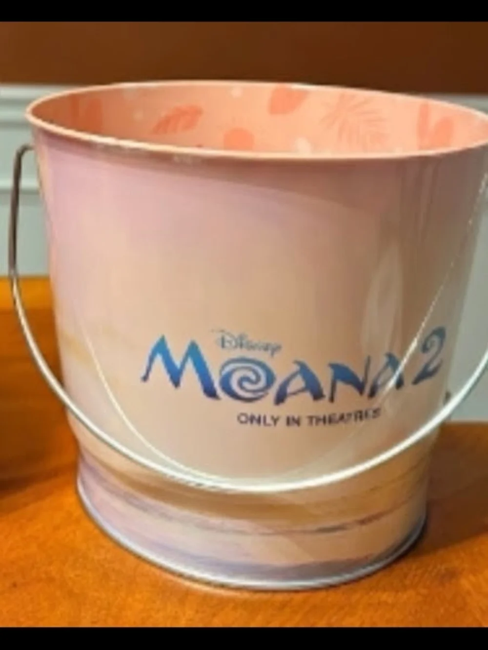Disney Moana 2 Tin Popcorn Bucket
